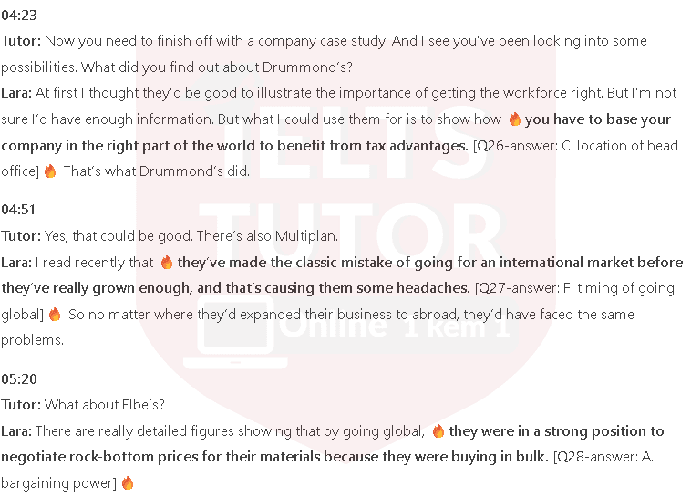 Assignment on multinational companies: Đề thi IELTS LISTENING (actual test) Assignment on multinational companies: Đề thi IELTS LISTENING (actual test)