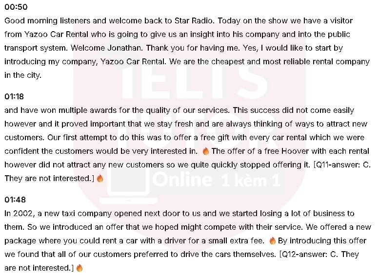 What is the problem of the public transport?: Đề thi IELTS LISTENING (actual test) What is the problem of the public transport?: Đề thi IELTS LISTENING (actual test)