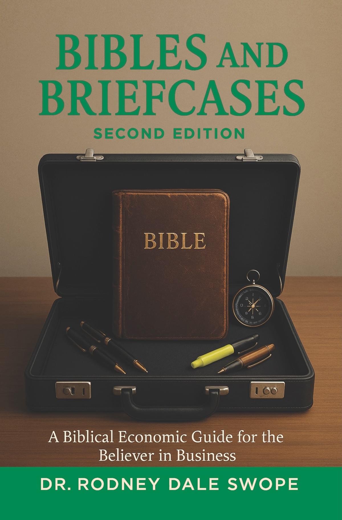 Book Overview Bible and Briefcases is for Christ Followers desiring to understand and apply biblical economics principles where they live, work, learn and trade. It blends biblical study, economic instruction and Christian encouragement to serve God more fiercely in the marketplace. Book Overview Bible and Briefcases is for Christ Followers desiring to understand and apply biblical economics principles where they live, work, learn and trade. It blends biblical study, economic instruction and Christian encouragement to serve God more fiercely in the marketplace.