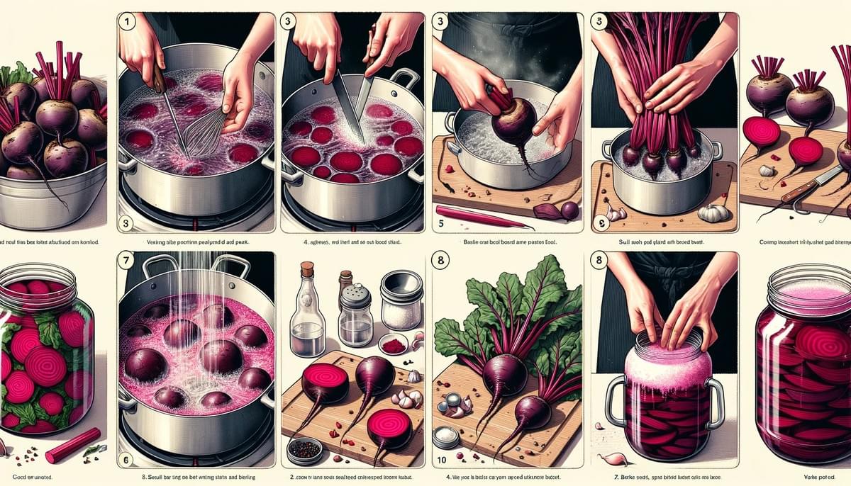 Instrucciones paso a paso para encurtir remolacha Instrucciones paso a paso para encurtir remolacha