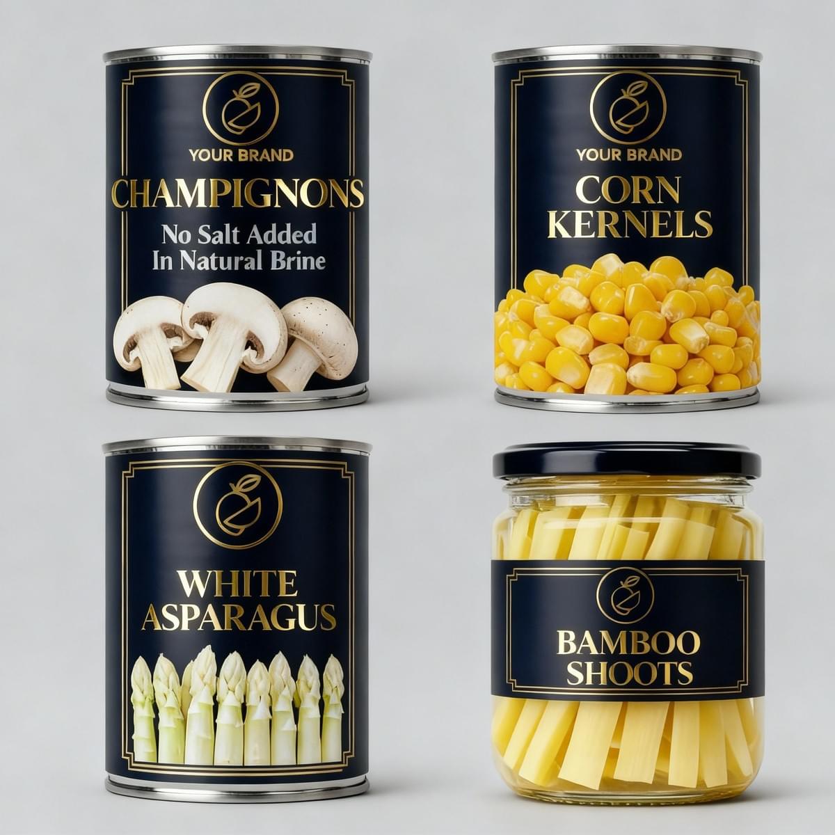 Your brand canned vegetable series Your brand canned vegetable series