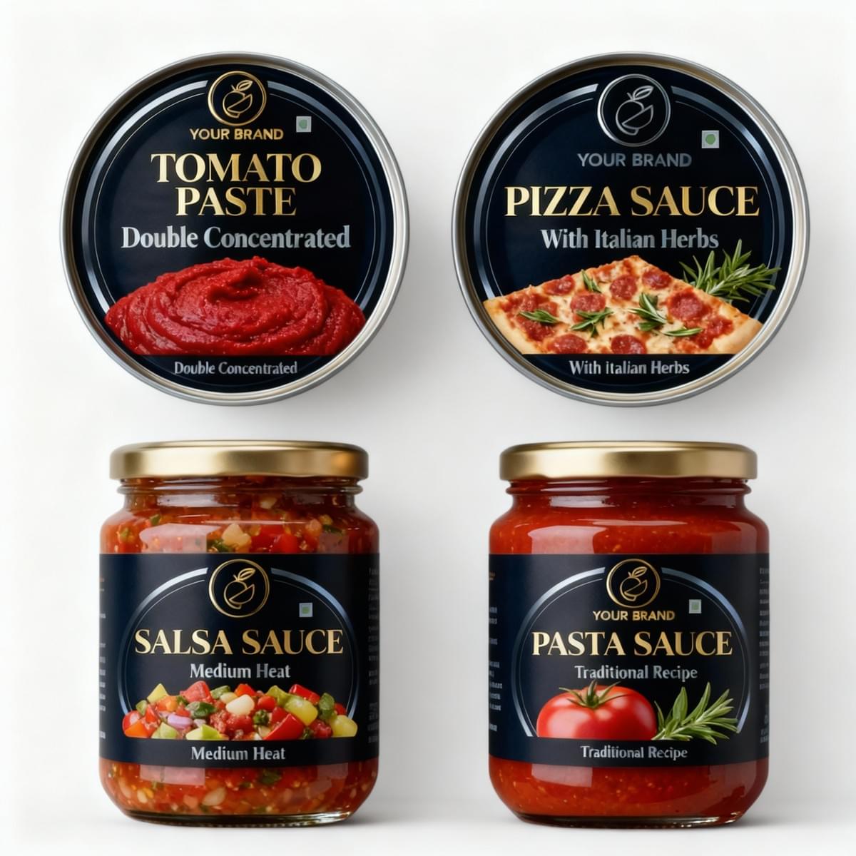 Your brand pasta and sauce series Your brand pasta and sauce series