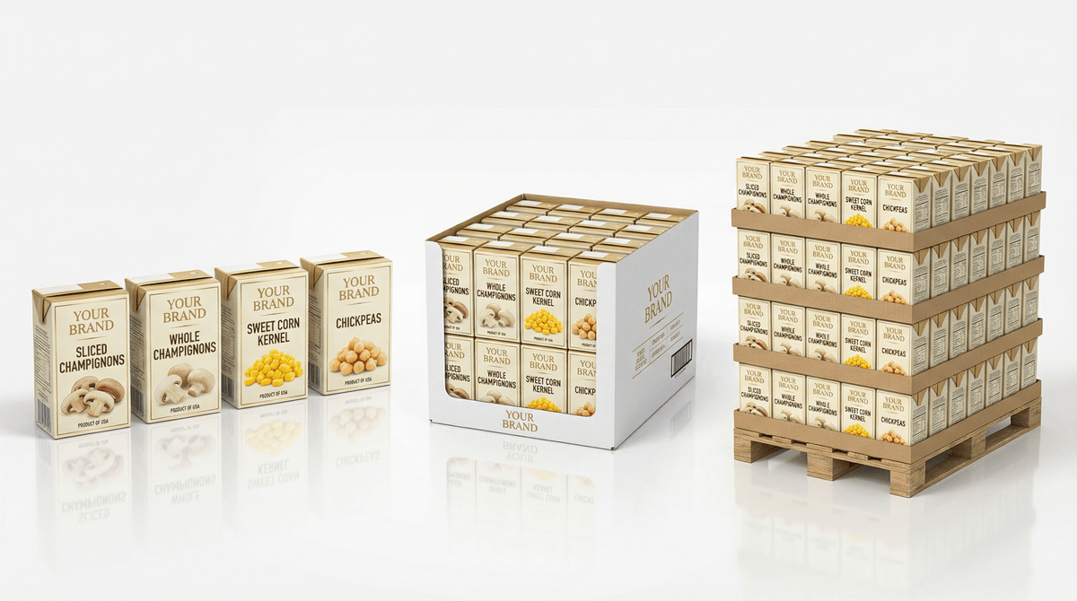 Tetra Recart Package solution for private label by kingstar food Tetra Recart Package solution for private label by kingstar food