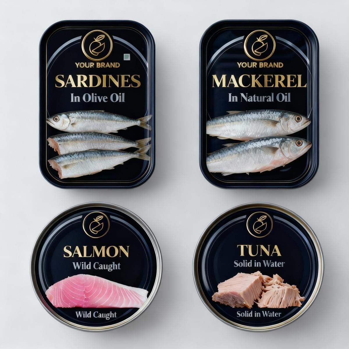 Your brand canned fish series Your brand canned fish series