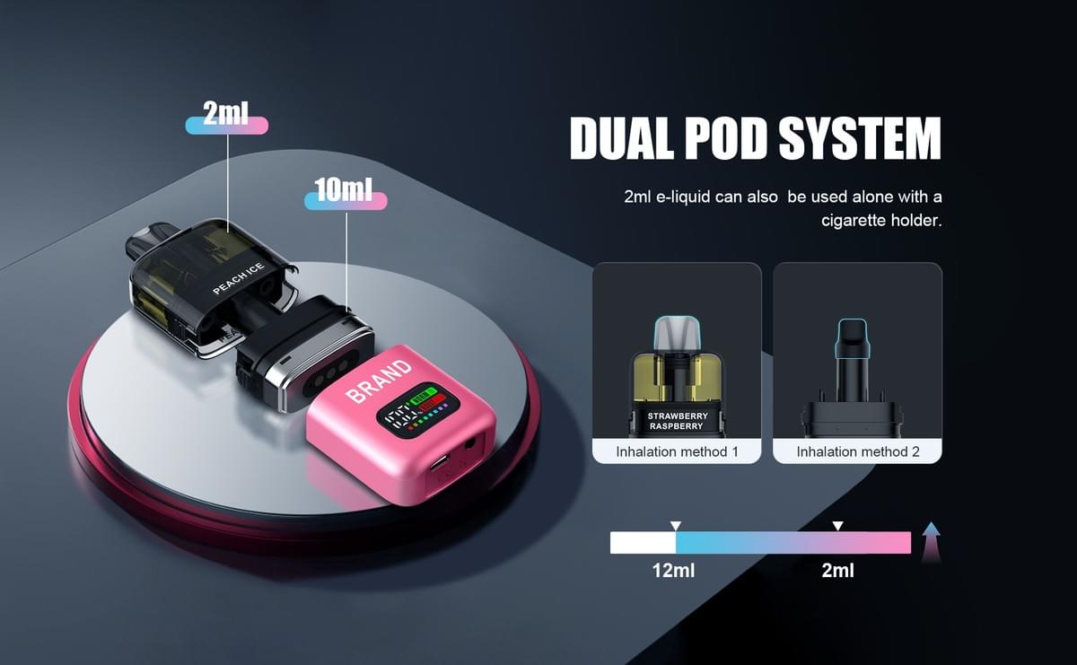 e Taboo Vape 2+10 Ml POD