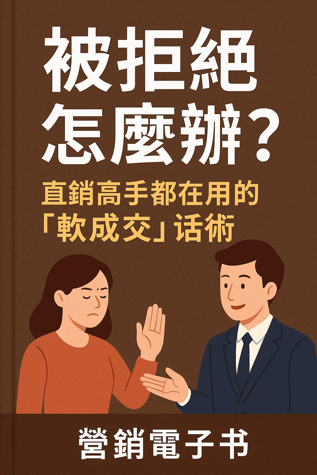 EB電子書《B04營銷~被拒絕怎麼辦》直銷高手都在用的「軟成交」話術