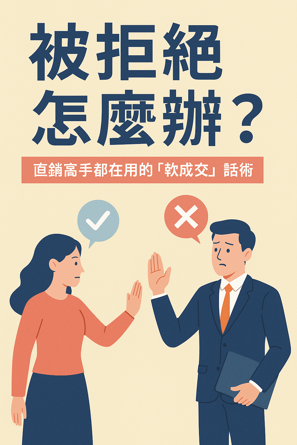 EB電子書《B04營銷~被拒絕怎麼辦》直銷高手都在用的「軟成交」話術