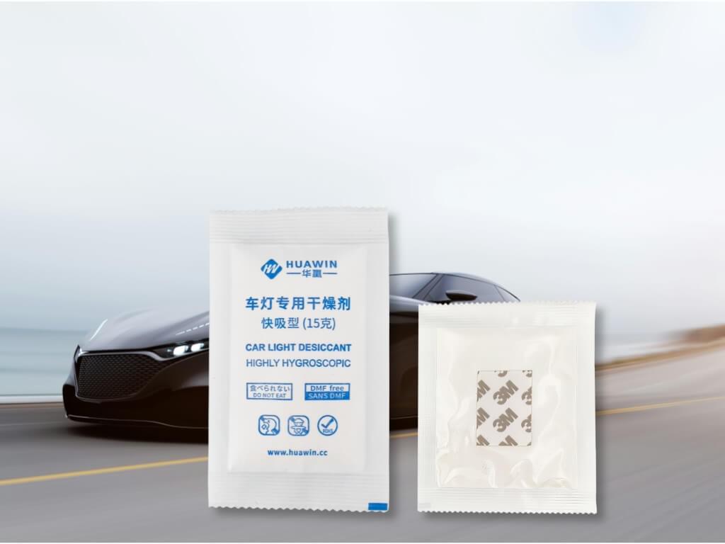 Car light desiccant