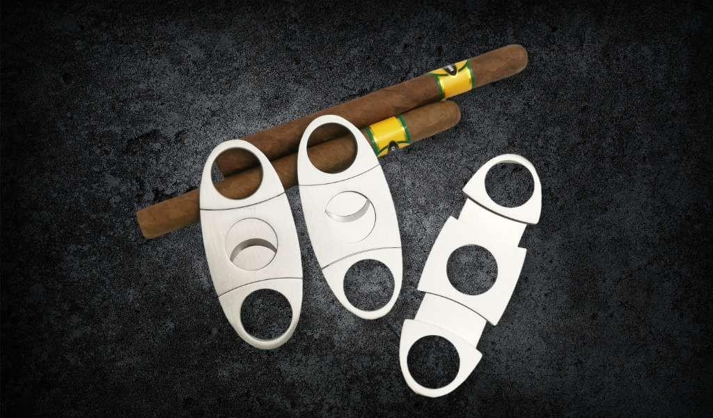 Double-edged Stainless Steel Cigar Cutter