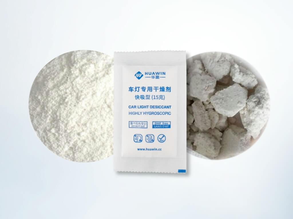 Car light desiccant