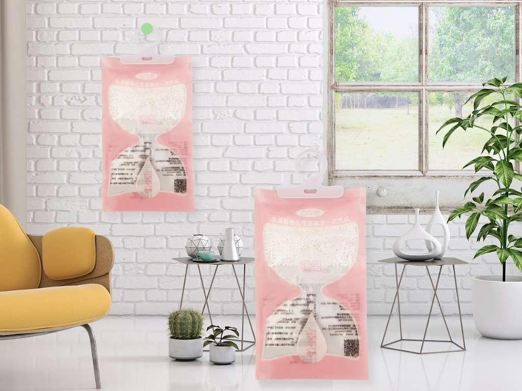 MICRO-FRESH Pink Fragrance Dehumidification Bag