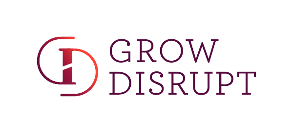 Hosted by Grow Disrupt Logo Hosted by Grow Disrupt Logo