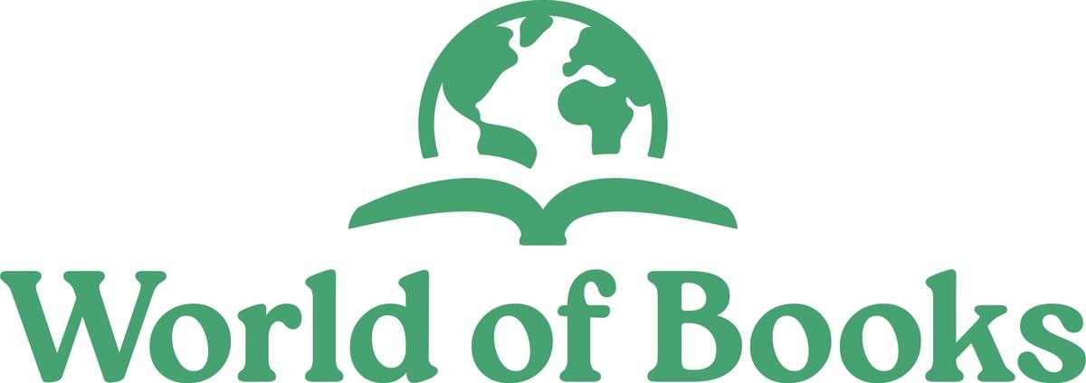 World of Books logo in green World of Books logo in green