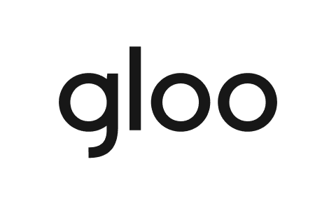 Gloo AI logo with gloo in black lower case and ai in purple lower case Gloo AI logo with gloo in black lower case and ai in purple lower case