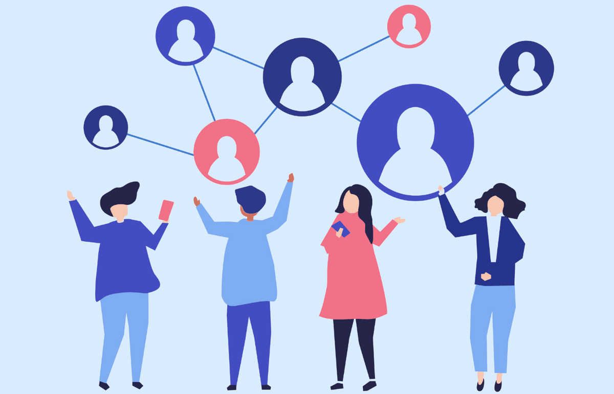 An illustration showing the reach of a communication campaign targeting a specific audience. An illustration showing the reach of a communication campaign targeting a specific audience.