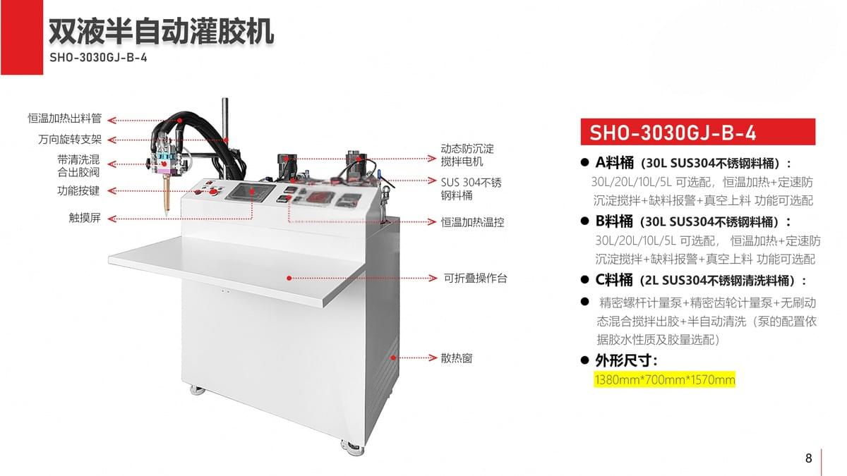 Two Component Glue Potting Machine Two Part Glue Dispenser