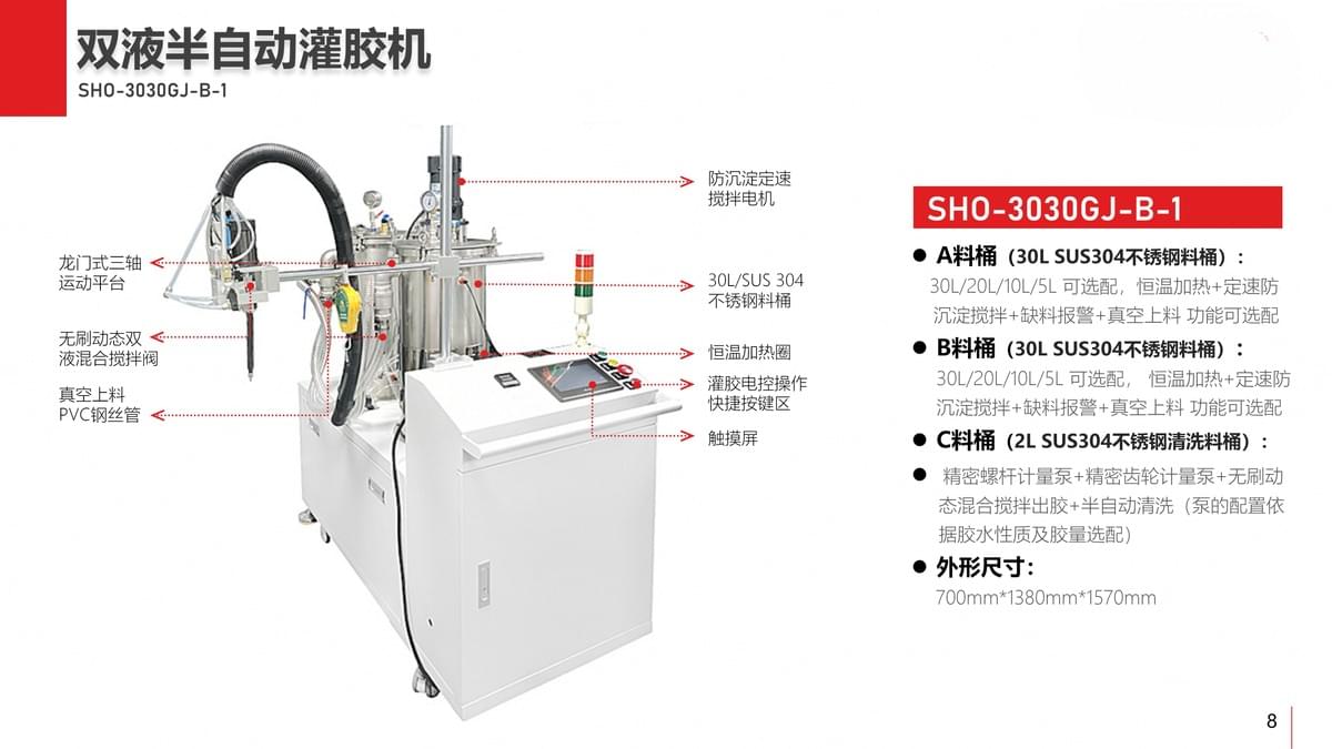 High Quality Filling Machine for Silicone Glue High Temperature