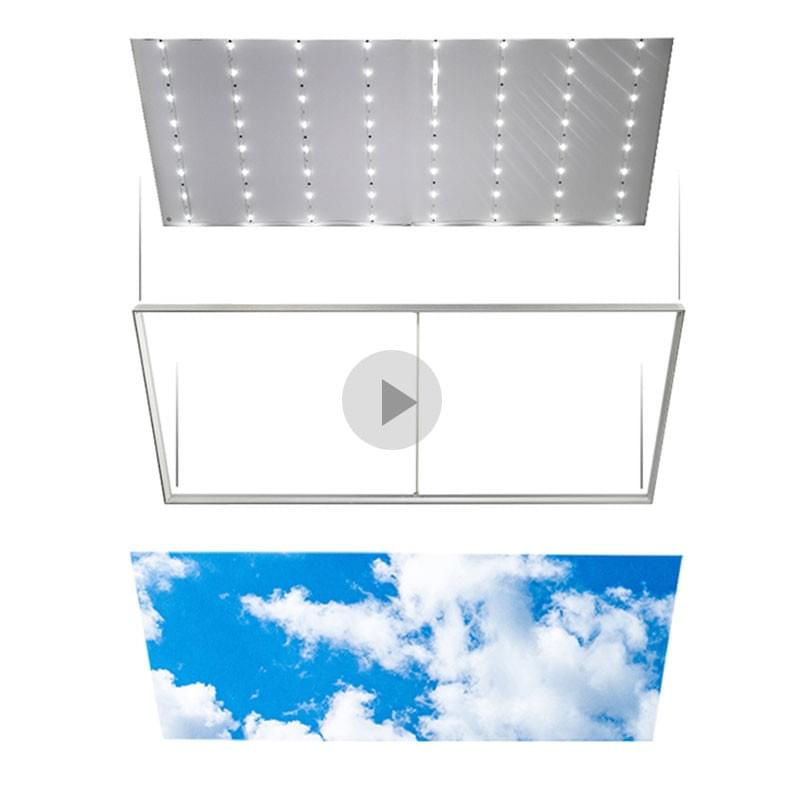 Ceiling Handing Lightbox YouTube Ceiling Handing Lightbox YouTube