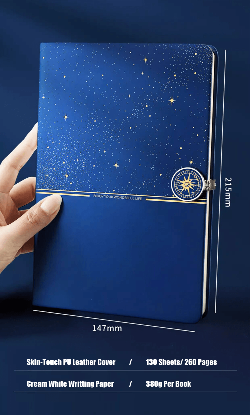 Premium Custom Notebook Gift Set | 100 MOQ | Corporate Gifts, Trade Shows & Employee Welcome Kits