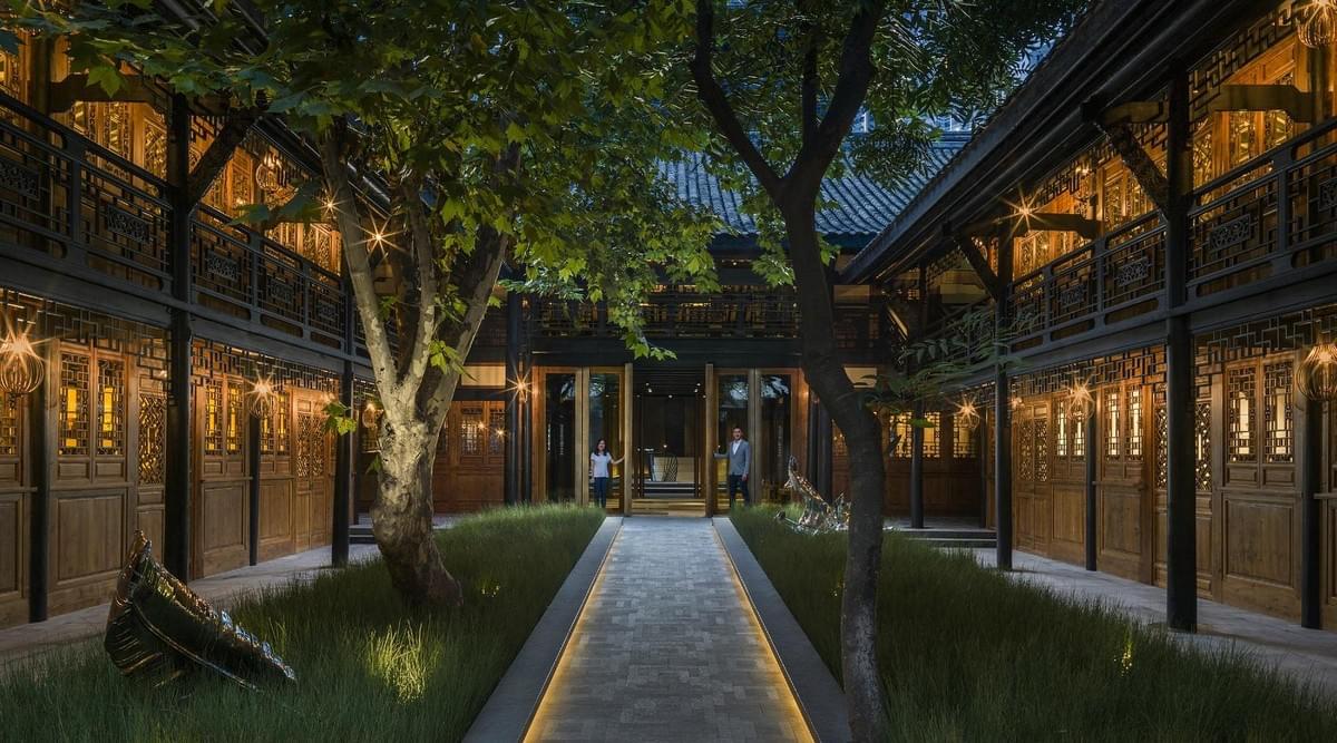 Qing Period Courtyard entry of Upper House, Chengdu Qing Period Courtyard entry of Upper House, Chengdu
