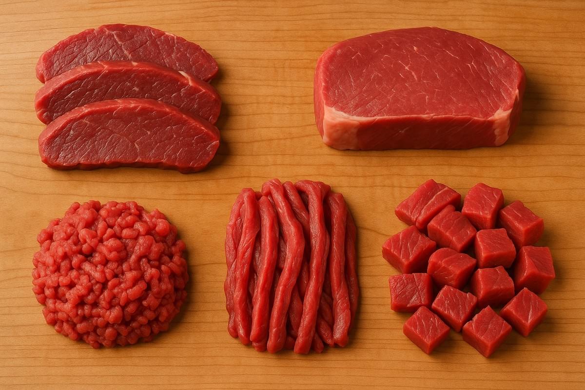 牛肉切割的方式有很多,每種切割都有其獨特的特點和適合的烹調方式 牛肉切割的方式有很多,每種切割都有其獨特的特點和適合的烹調方式