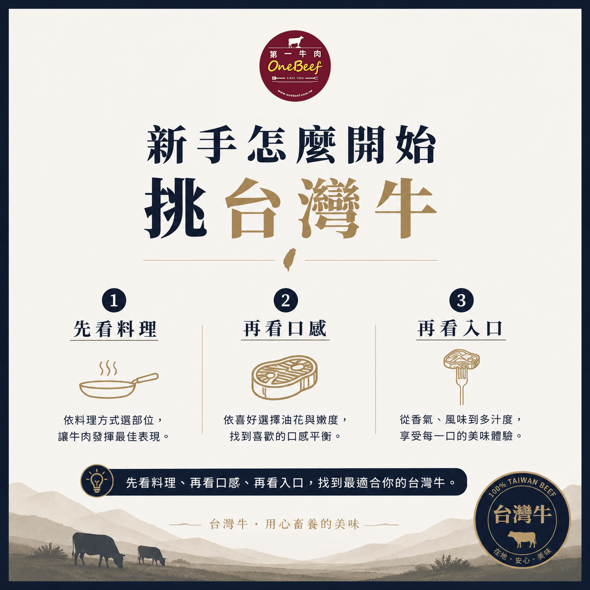 台灣溫體牛-第一牛肉 台灣溫體牛-第一牛肉