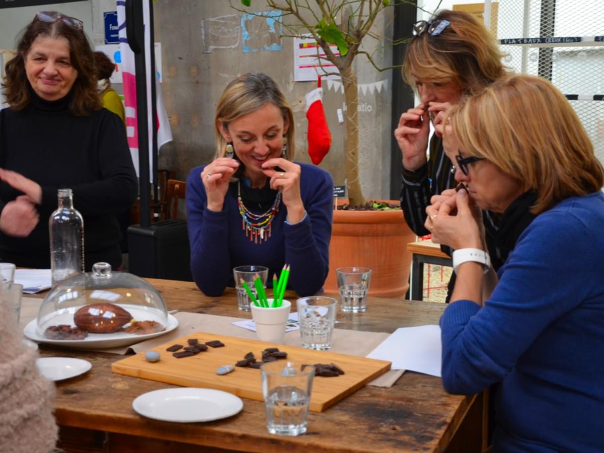 chocolate tasting, bean to bar, team building, dégustation chocolate tasting, bean to bar, team building, dégustation