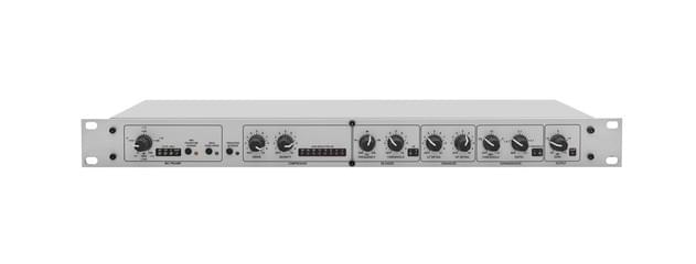 Microphone Preamp isolated on a White background Microphone Preamp isolated on a White background