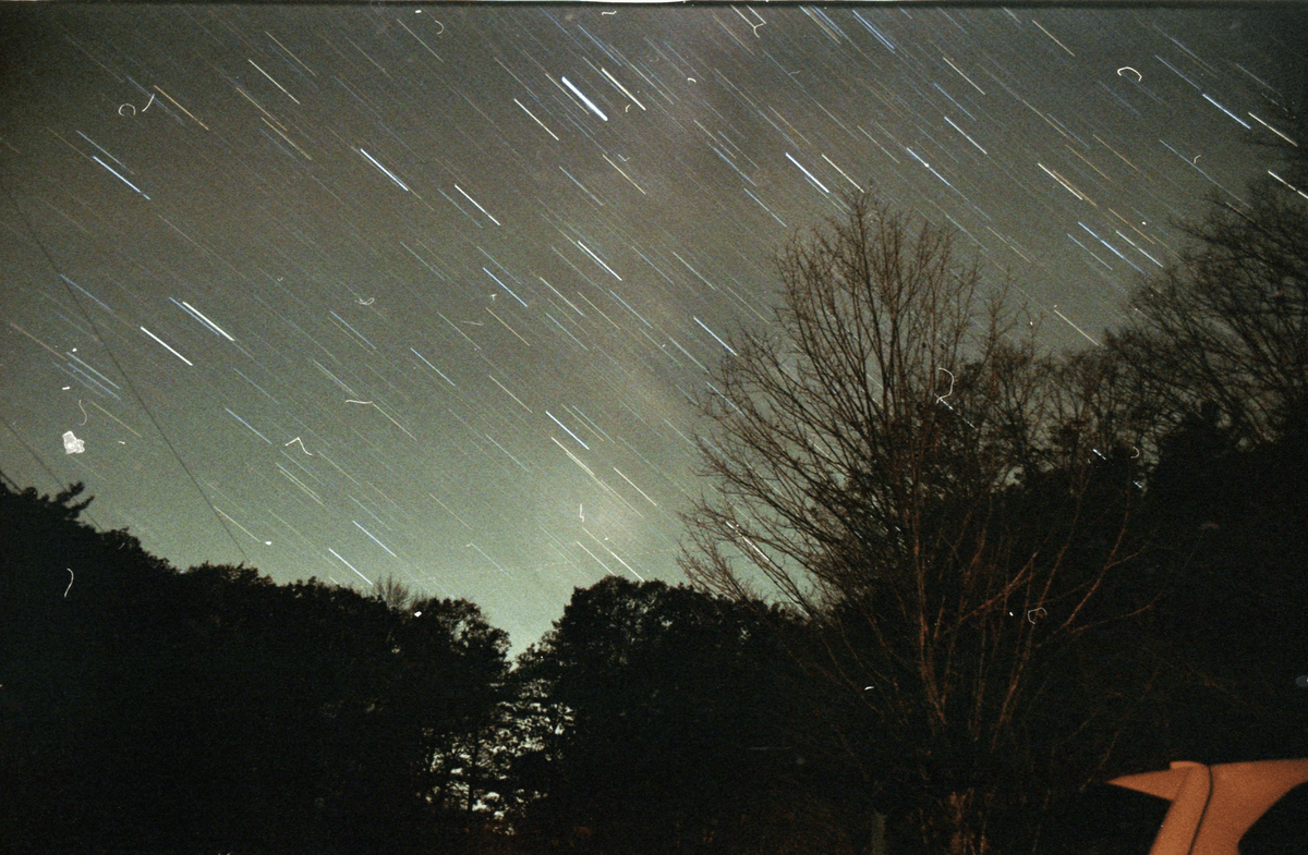 Canon A1, 28mm, f5.6, 12 minutes, Kodak Ultramax 400 Canon A1, 28mm, f5.6, 12 minutes, Kodak Ultramax 400