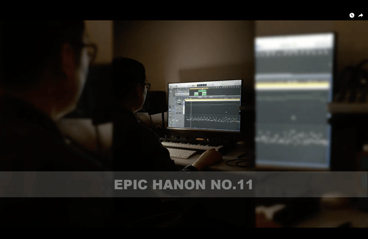 史詩哈農「電子版+管弦配樂伴奏」