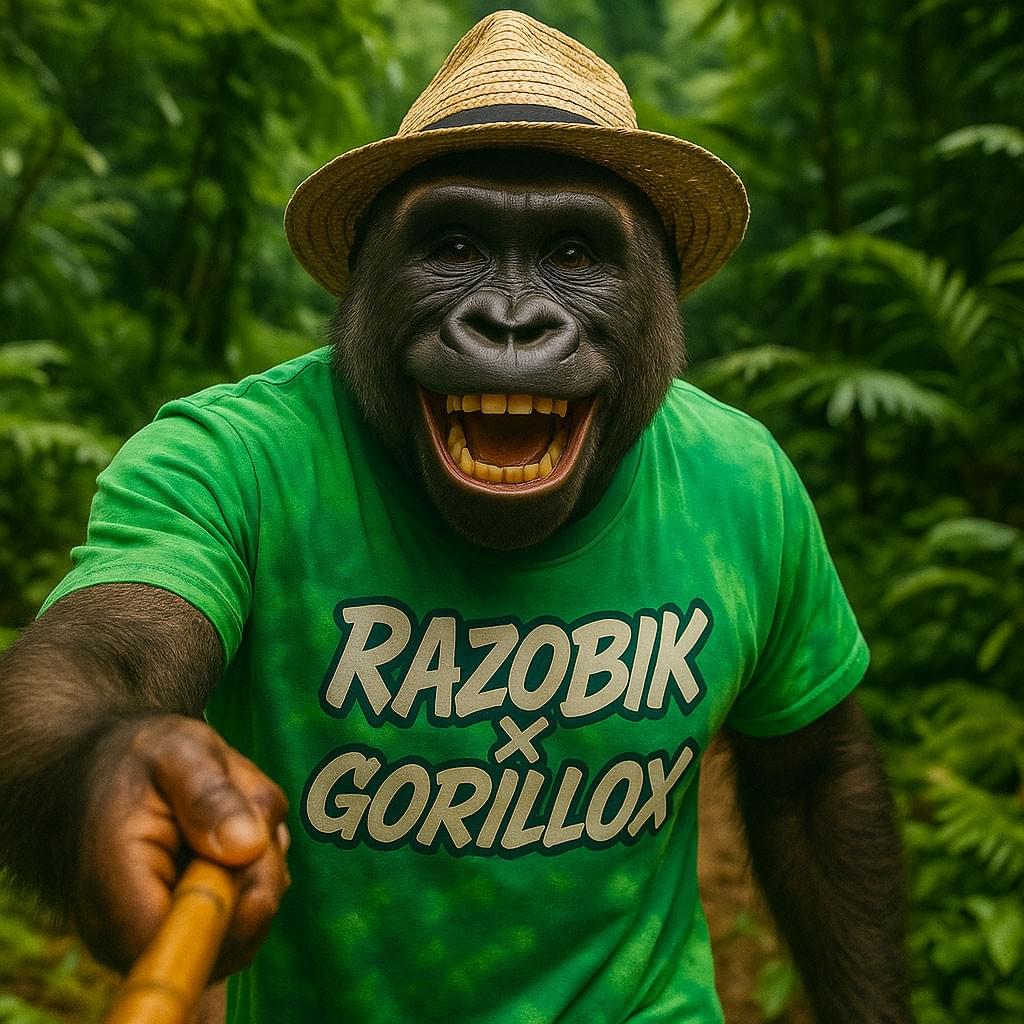 Gorillox, vlogger influenceur au style unique et complètement Razobik Gorillox, vlogger influenceur au style unique et complètement Razobik