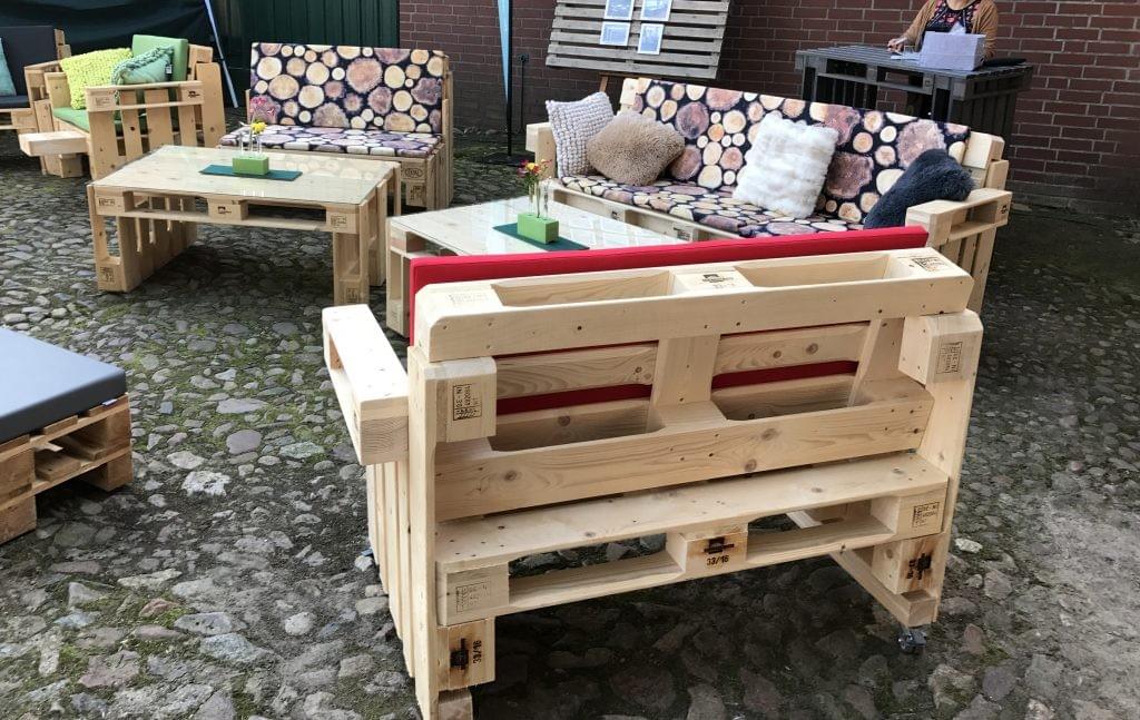 Gartenmöbel aus Paletten selbst bauen Gartenmöbel aus Paletten selbst bauen