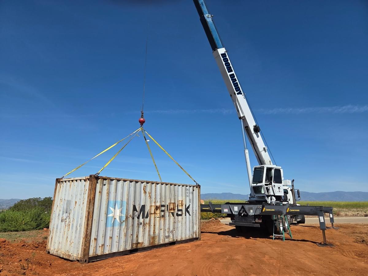 Conex/shipping containers, electric motors, piping, beams, heavy equipment, poles, windows, rocks, boulders Conex/shipping containers, electric motors, piping, beams, heavy equipment, poles, windows, rocks, boulders