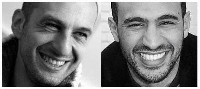 Badr Hari en Olivier Wegloop Badr Hari en Olivier Wegloop