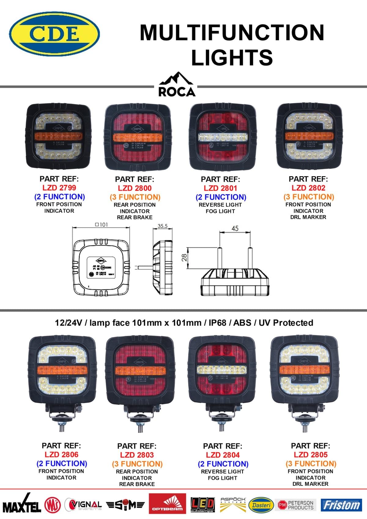 CDE CATALOGUE 2023 LED TAIL LIGHTS CDE CATALOGUE 2023 LED TAIL LIGHTS