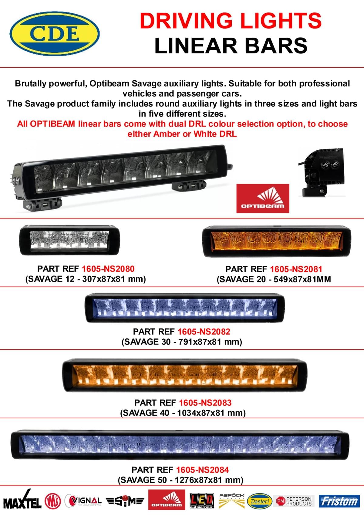 LINEAR DRIVING LIGHTS LINEAR DRIVING LIGHTS