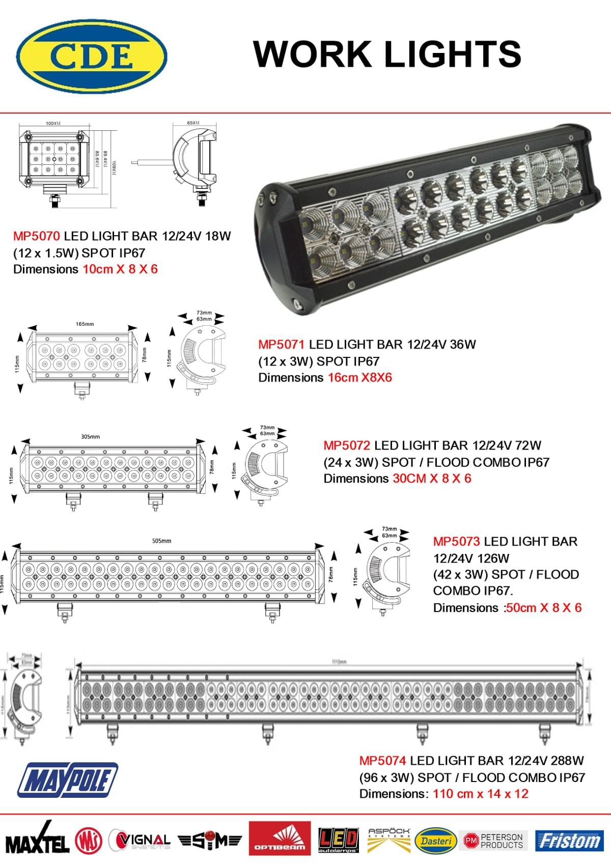 LINEAR DRIVING LIGHTS LINEAR DRIVING LIGHTS