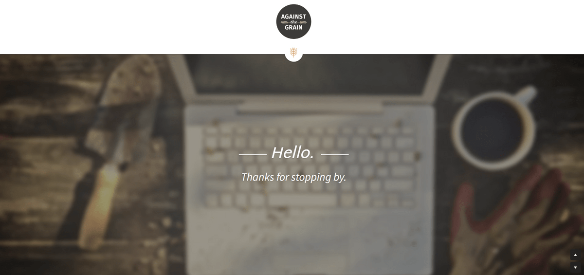 Starting a blog like Against