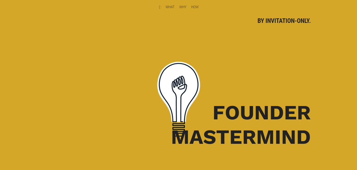 Founder mastermind website performance Founder mastermind website performance
