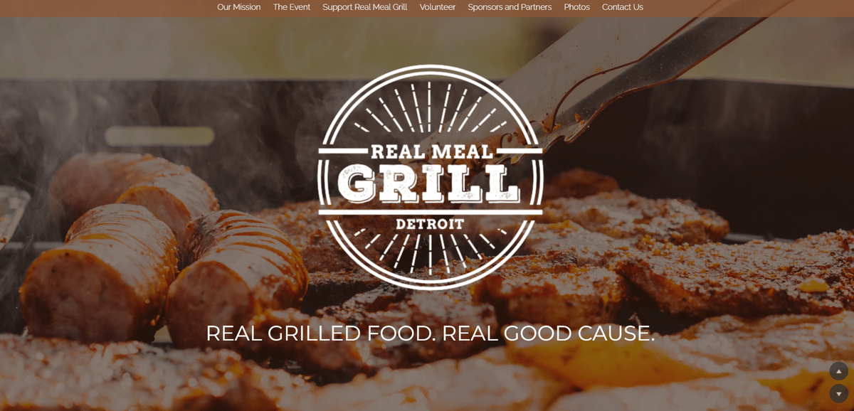 Migliore dimensione per il logo come Real Meal Migliore dimensione per il logo come Real Meal