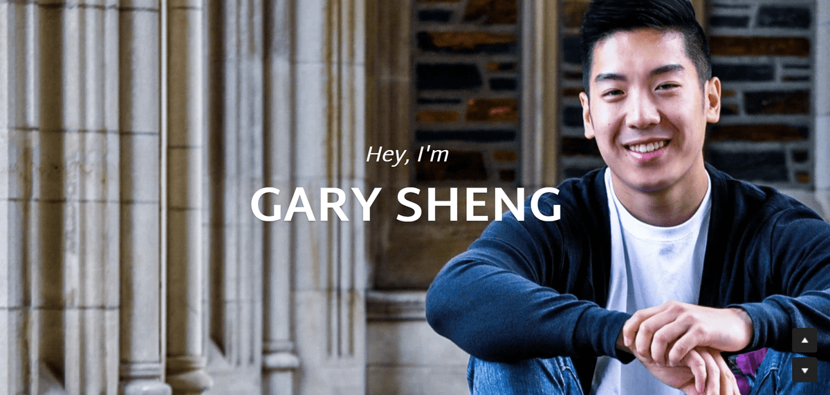 Gary sheng personal branding website Gary sheng personal branding website