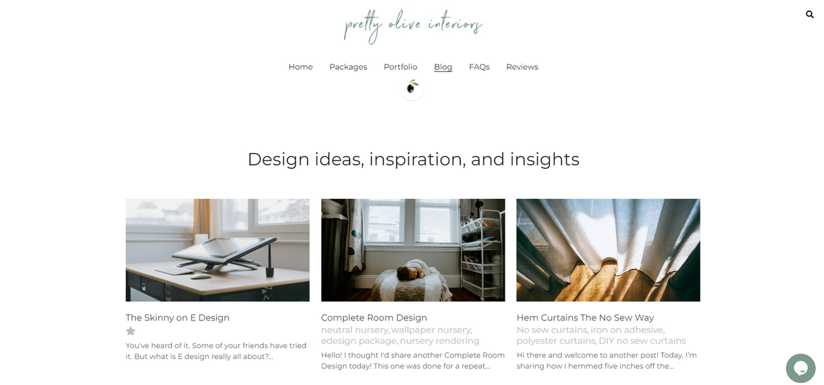 What is blogging like Olive