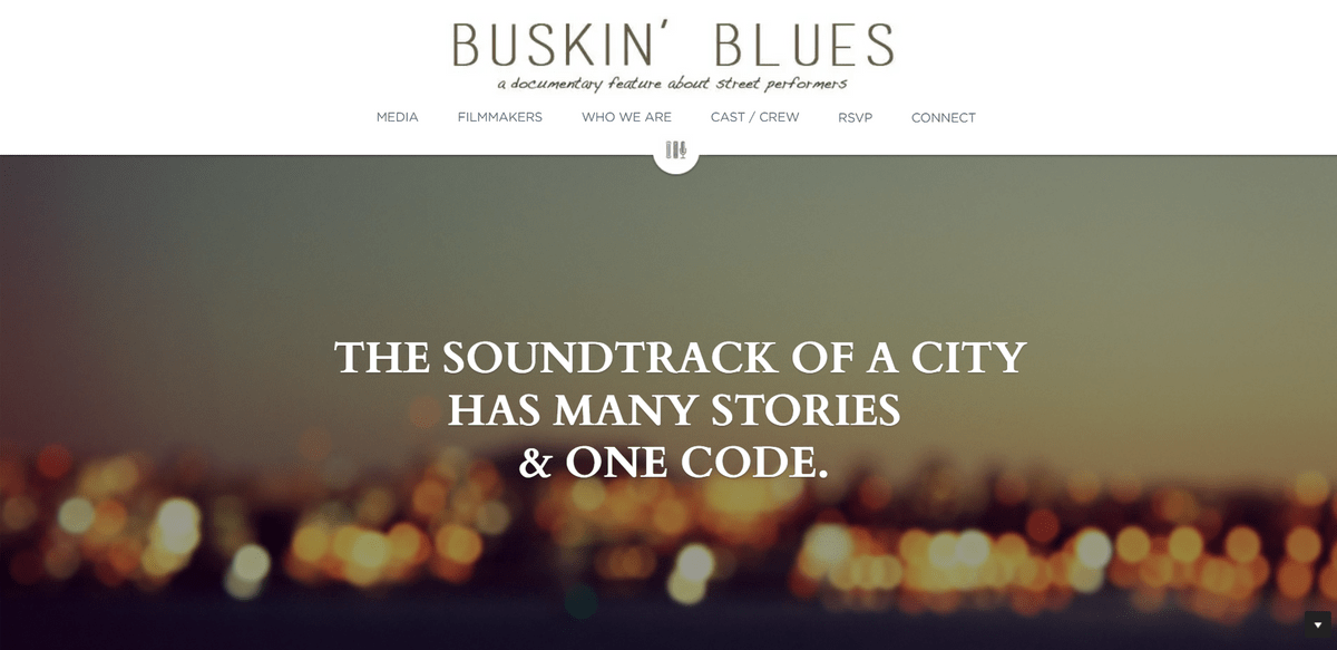 Visual branding strategy like Buskin