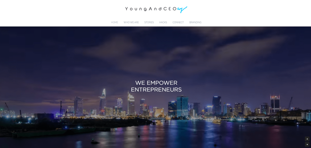 CEO Strikingly websites