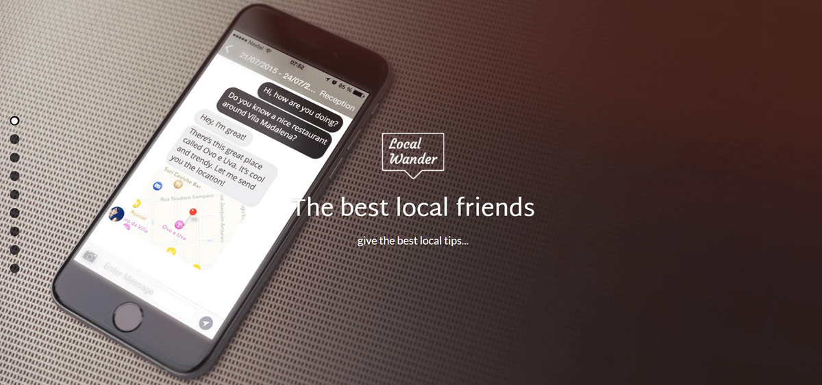 Local website analytics