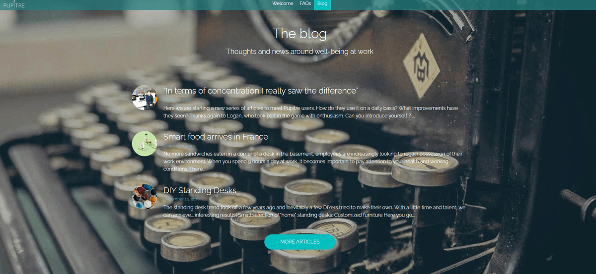 Avoid blogging mistake like Pupitre Avoid blogging mistake like Pupitre