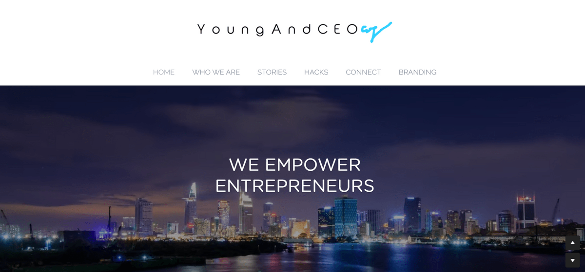 Giovane ecommerce con Strikingly Giovane ecommerce con Strikingly