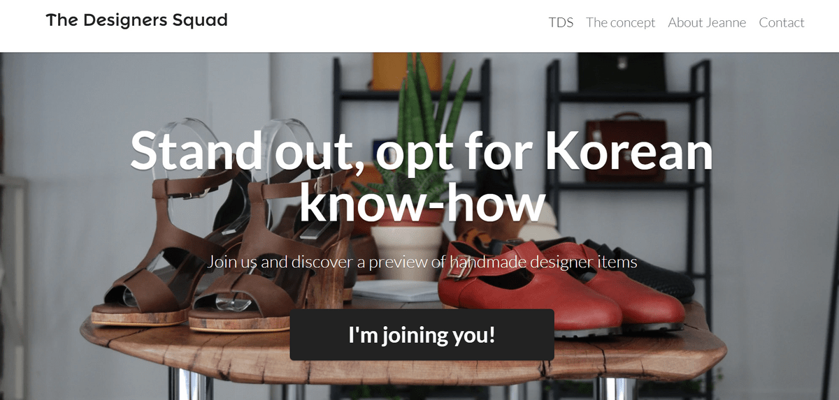 Sito web del Designer's Squad Strikingly Sito web del Designer's Squad Strikingly