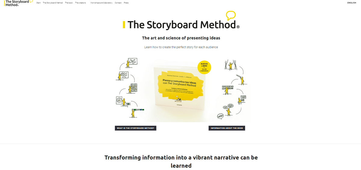 Storyboard e-commerce con Strikingly Storyboard e-commerce con Strikingly