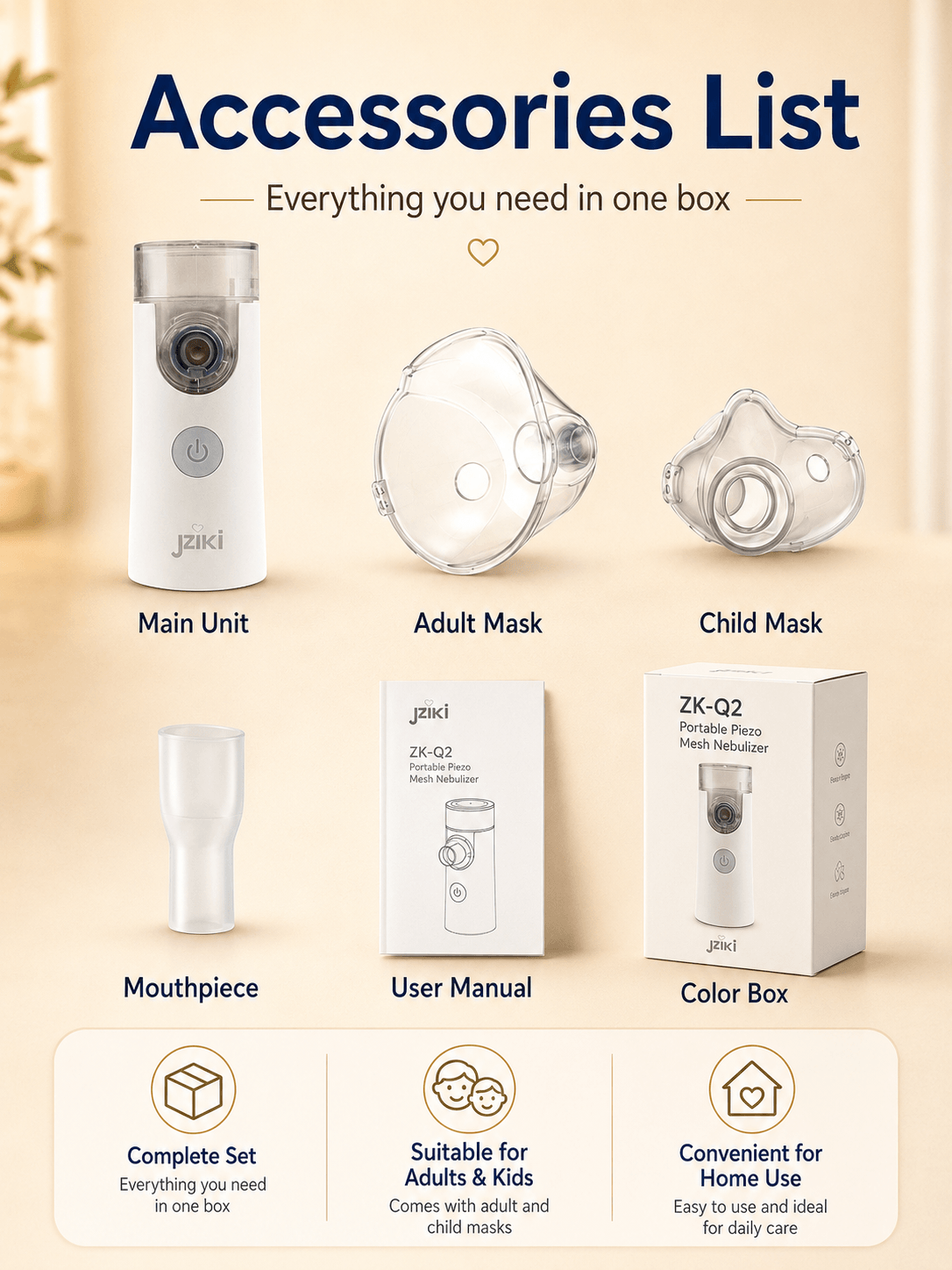 ZK-Q2 Mesh Nebulizer